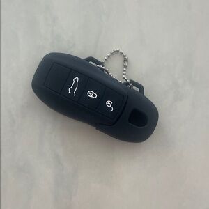 Porsche Black Car Key Fob Cover